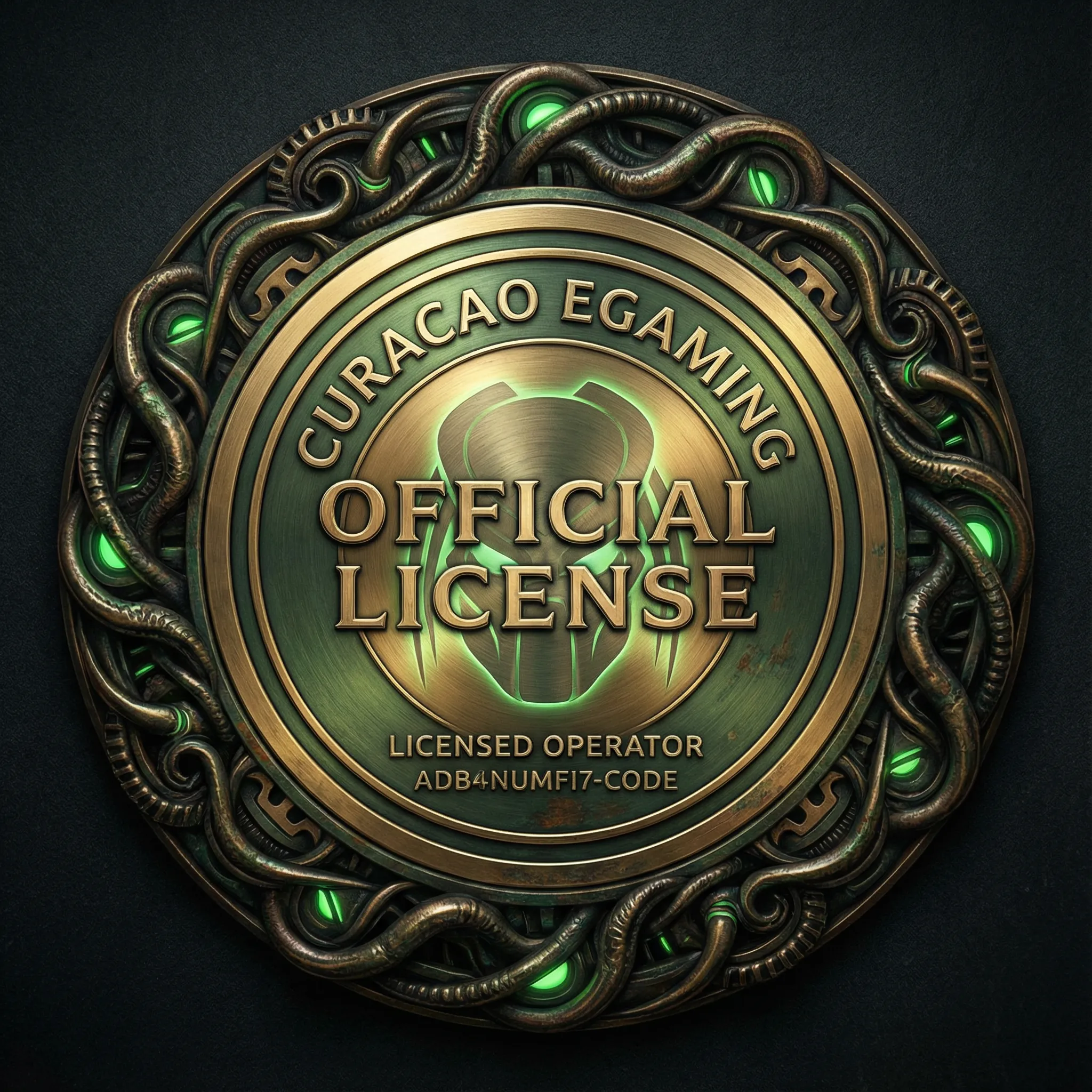 Selo de Licença Curaçao eGaming - Operador licenciado galerabet